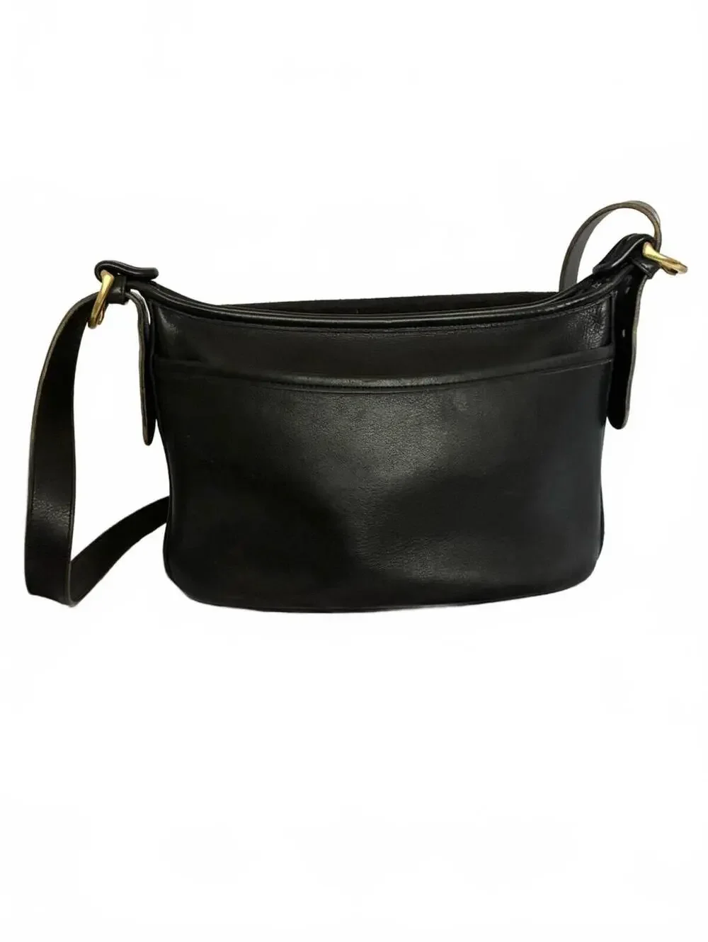 VTG Coach Soho Fletcher Black Leather Shoulder Bag